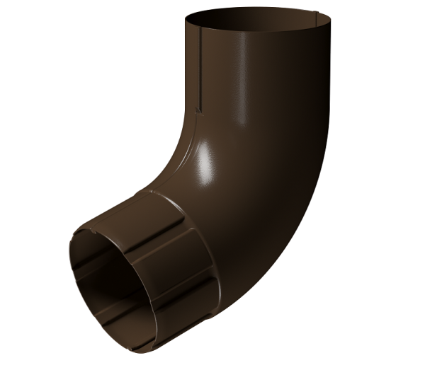 Колено 72° D90 Döcke STAL PREMIUM Каштан, (RAL 8017) купить в Черкесске
