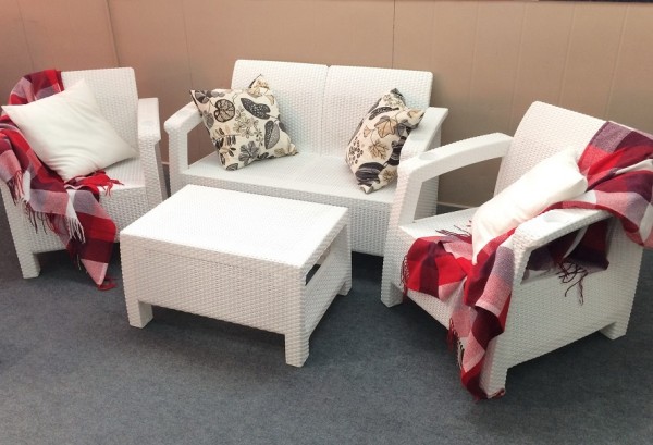 Комплект Yalta Terrace Set белый купить в Черкесске