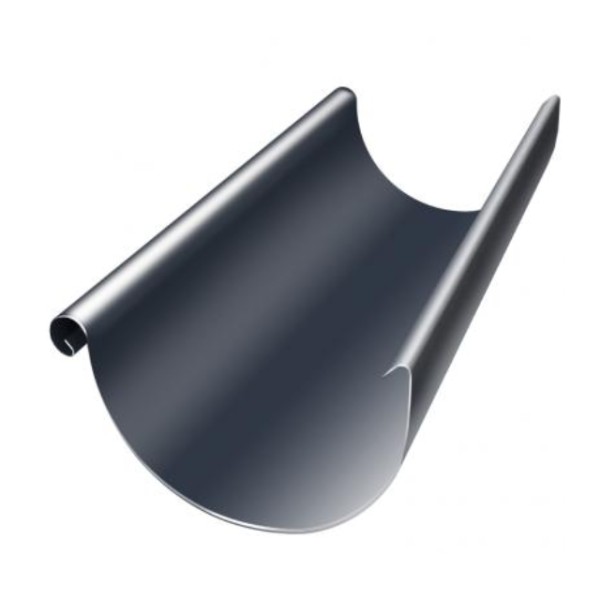 Водосток Grand Line 125x90 – Желоб 3м RAL 7024 купить в Черкесске