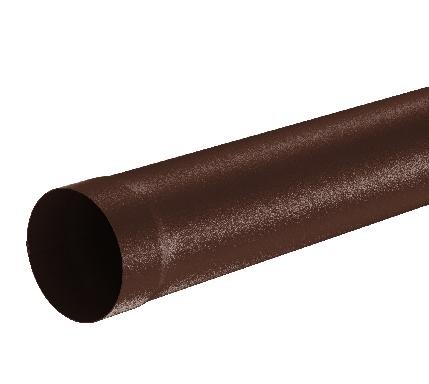 Водосток Aquasistem, Система 150/100 - Труба водосточная 3.00м RAL 8017 Коричневый matt купить в Черкесске