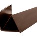 Уголок ДПК для сайдинга 70x70x3000мм Коричневый купить в Черкесске
