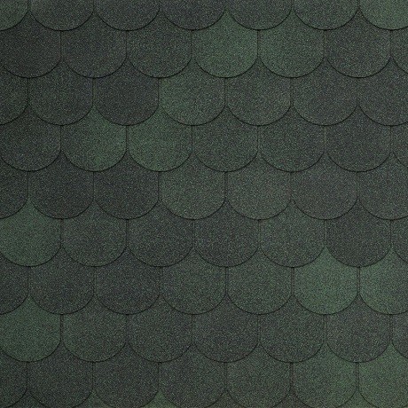 Гибкая черепица Tegola ASSISI verde 473 купить в Черкесске
