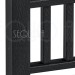 Комплект крышка/юбка для столба SEQUOIA BLACK купить в Черкесске