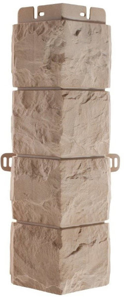 Фасадная панель Наружный угол фагот (талдомский), 0,45 х 0,13м (н) купить в Черкесске