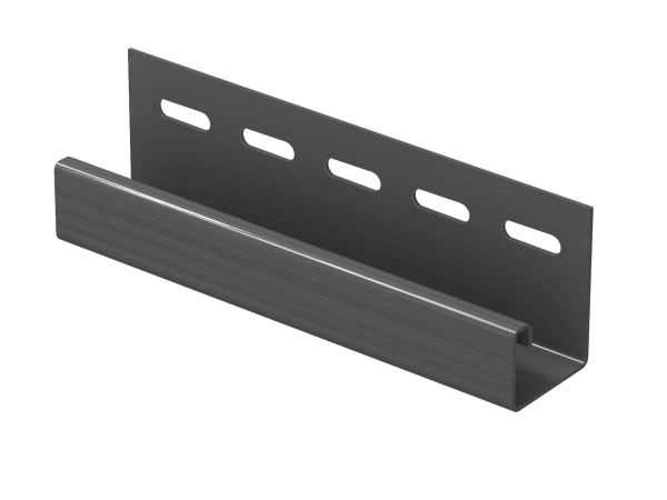 J-планка Ю-пласт Классика графитовая купить в Черкесске