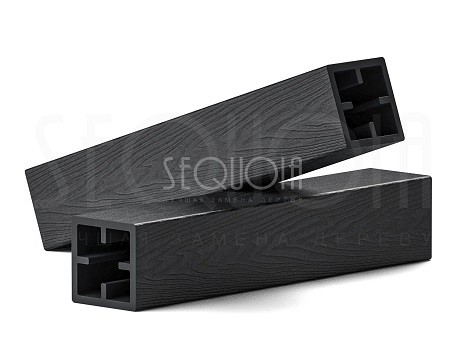 Столб SEQUOIA Evolution 3D WOOD BLACK купить в Черкесске