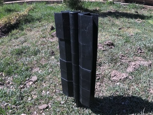 Угловой элемент поворотный, пластиковый от 60° до 300° для доски 300х30 мм из ДПК чёрный Holzhof купить в Черкесске