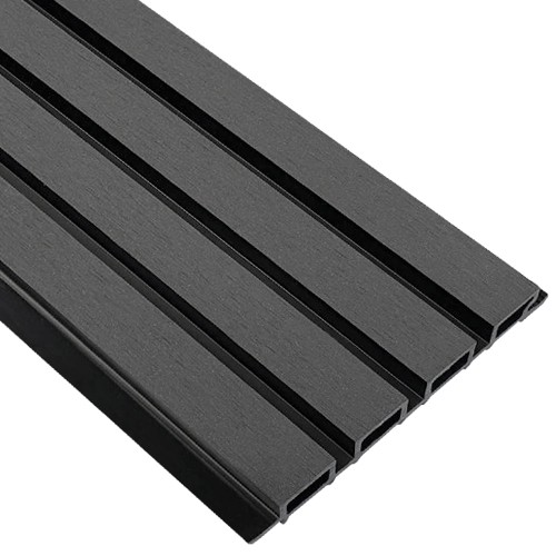 Фасадная реечная панель EasyDecking Wood-X 219х26 Черное дерево купить в Черкесске