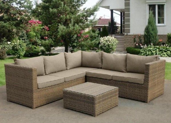 Комплект мебели AFINA плетеной из иск. ротанга YR825B Beige купить в Черкесске