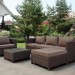 Комплект мебели AFINA плетеной из иск. ротанга YR821A Brown/Beige купить в Черкесске