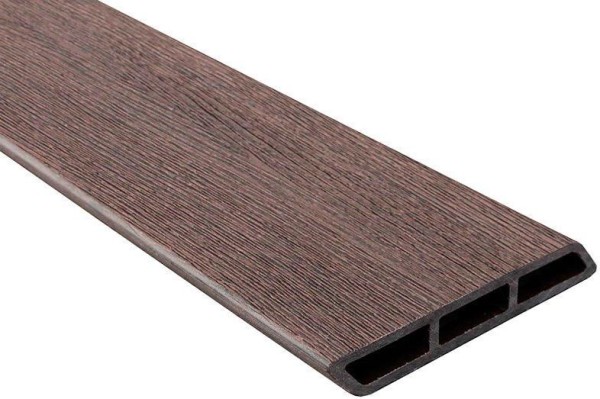 Доска Ромбус 3D ДПК Outdoor STORM BROWN коричневая микс купить в Черкесске