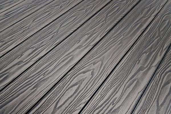 Террасная доска из ДПК Terrapol Смарт 3D Полнотелая с пазом Черное дерево купить в Черкесске