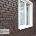 Фасадная панель Ю-Пласт Стоун Хаус Кирпич Коричневый купить в Черкесске