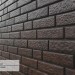 Фасадная панель Ю-Пласт Стоун Хаус Кирпич Коричневый купить в Черкесске