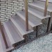 Ступень ДПК Outdoor Havana/Вельвет полнотелая серая  микс купить в Черкесске
