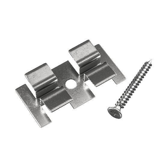 Клипса с саморезом, Grinder шовный монтаж 5 mm купить в Черкесске