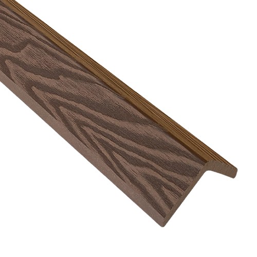 Уголок 3D EasyDecking Wood-Х 50х50 Коричневый купить в Черкесске