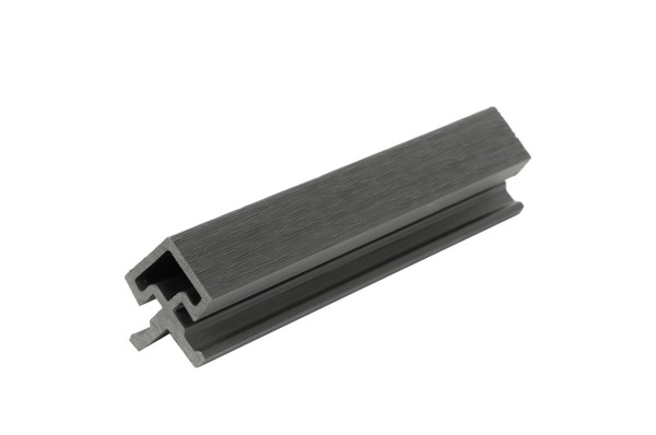 Угол внешний для фасадной панели co-extrusion, grey dark купить в Черкесске