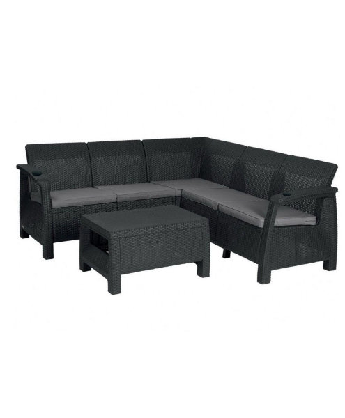 Угловой диван  Yalta Corner Set (столик в комплект не входит) купить в Черкесске