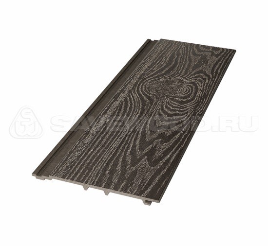 Сайдинг из дпк savewood sw-cedrus тангенциальный распил темно-коричневый купить в Черкесске