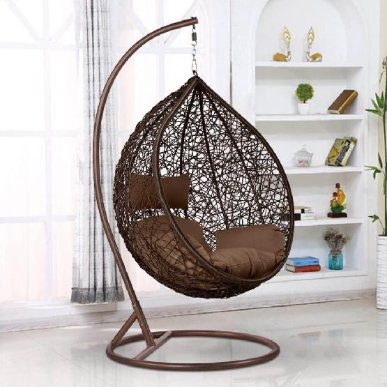 Кресло Подвесное из искусственного ротанга AFM-168A-XL Brown купить в Черкесске