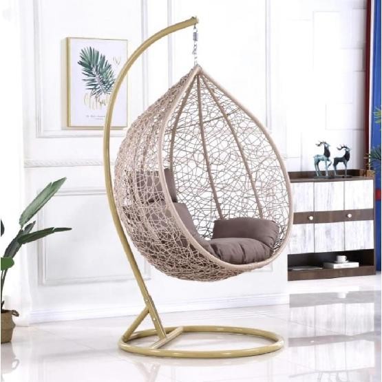 Кресло Подвесное из искусственного ротанга AFM-169A-XLB Beige купить в Черкесске