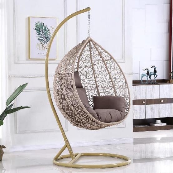 Кресло Подвесное из искусственного ротанга AFM-169A-LB Beige купить в Черкесске