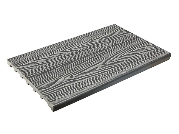 Ступень полнотелая из ДПК Deckart Step 3D Серый купить в Черкесске