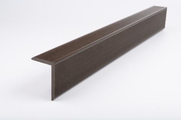 Угол торцевой Ecodecking Классик 60х40х3000 Шоколад купить в Черкесске