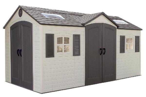 Сарай пластиковый LifeTime 15x8 DD купить в Черкесске