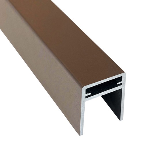 П-профиль Алюминиевый EasyDecking 35x25 Венге купить в Черкесске