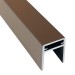 П-профиль Алюминиевый EasyDecking 35x25 Венге купить в Черкесске