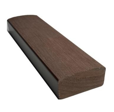 Лавочный брус Ecodecking Некст полнотелый брашированный 70х35 шоколад купить в Черкесске