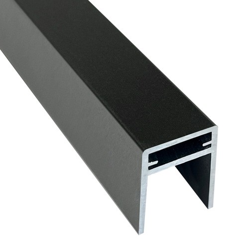 П-профиль Алюминиевый EasyDecking 35x25 Черное дерево купить в Черкесске