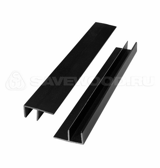 F-профиль ДПК Savewood – Чёрный купить в Черкесске