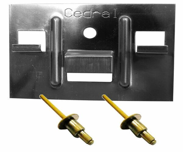 КЛЯММЕР + ЗАКЛЁПКА ДЛЯ CEDRAL CLICK 250 ШТ купить в Черкесске