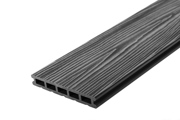Террасная доска из ДПК RusDecking Unodeck Mogano - Графит купить в Черкесске