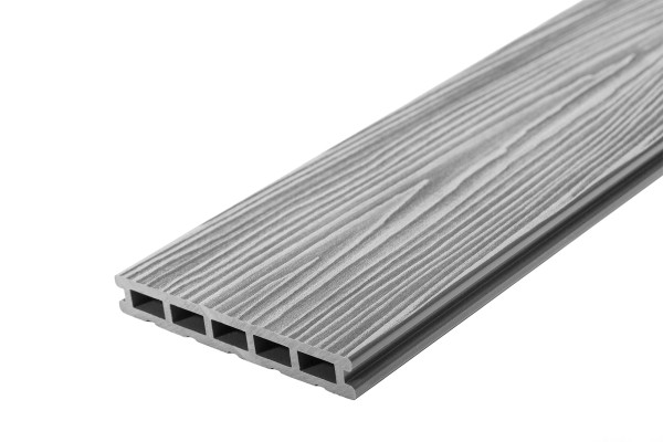 Террасная доска из ДПК RusDecking Unodeck Mogano - Серый купить в Черкесске