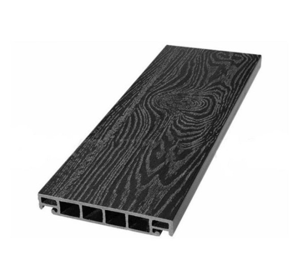 Террасная доска из ДПК SW Salix (T) 2D чёрный купить в Черкесске