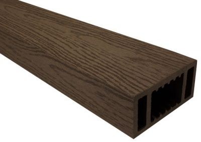 Перила нижнее Woodvex Select Темно-Коричневый купить в Черкесске