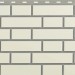 Фасадная панель Альта-Профиль, Кирпич Клинкерный, Белый купить в Черкесске