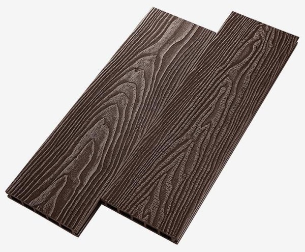 Террасная доска из ДПК RusDecking Unodeck Vintage - Венге купить в Черкесске