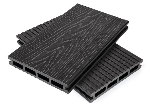 Террасная доская ДПК NanoWood Nature 3D пустотелая Графит купить в Черкесске