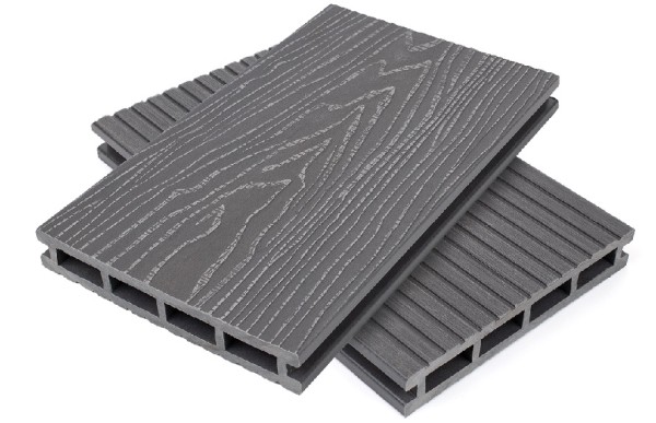 Террасная доская ДПК NanoWood Nature 3D пустотелая Серый купить в Черкесске