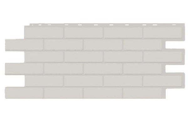 Фасадная панель T-Siding Кирпич Модерн Эко Уайт купить в Черкесске