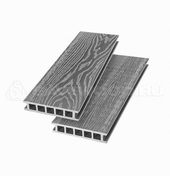 Террасная доска из ДПК SW-Fagus «SaveWood» пепельный купить в Черкесске